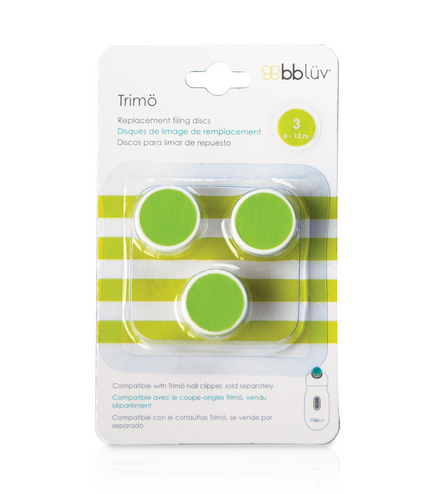 BBluv Trimo -3-pack Replacement filing discs 6-12mnt