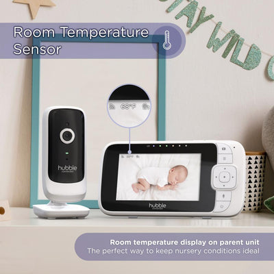 Hubble Nursery View Partner Video Baby Monitor