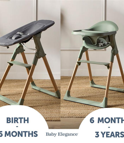 Mash High Chair Bundle - Sage