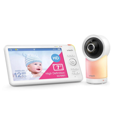 VTech 7" Smart Wi-Fi Pan & Tilt Video Baby Monitor