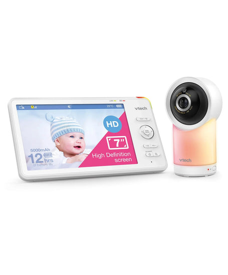 VTech 7" Smart Wi-Fi Pan & Tilt Video Baby Monitor