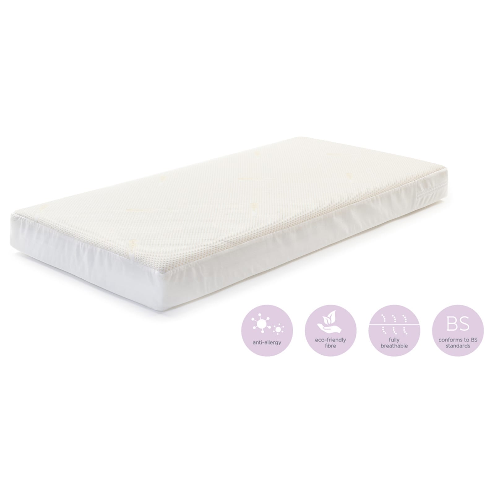 Coolmax Fibre Cot Mattress 60 x 120 cm Happy Baby