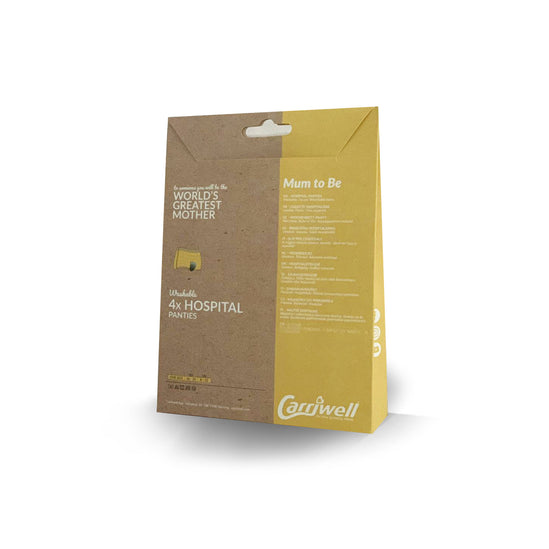 4 x Hospital Panties White - Happy Baby