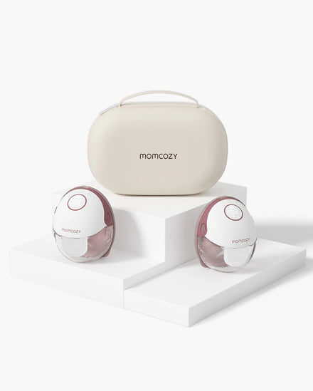 Momcozy Double Hands-Free Slim Breast Pump M6