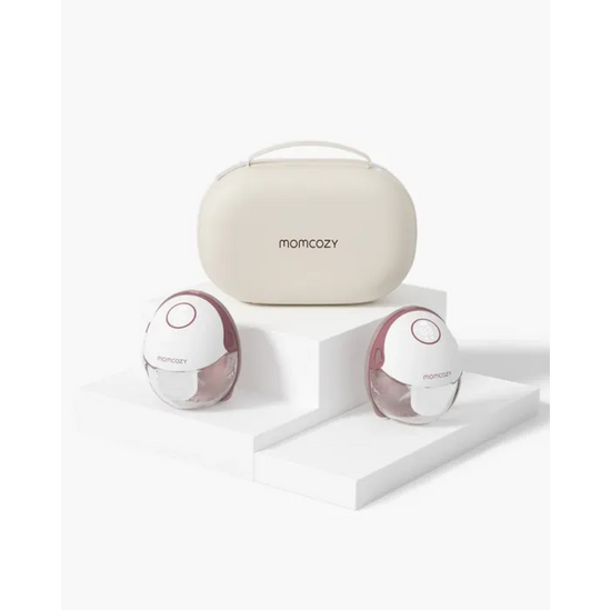Momcozy Double Hands-Free Slim Breast Pump M6