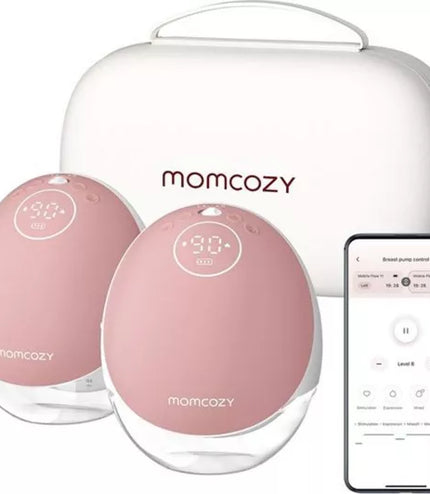 MOMCOZY M9 Mobile Flow Double Breast Pump