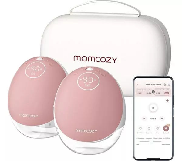MOMCOZY M9 Mobile Flow Double Breast Pump