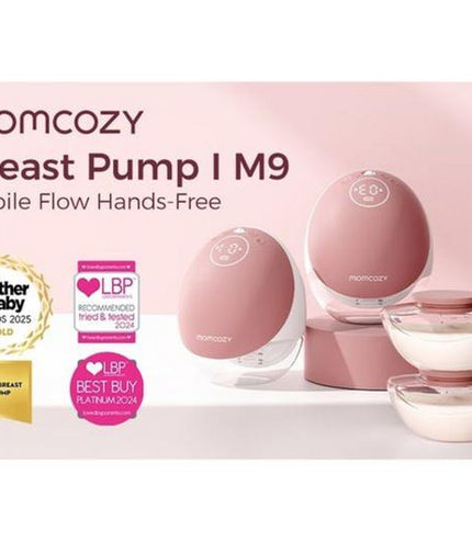 MOMCOZY M9 Mobile Flow Double Breast Pump