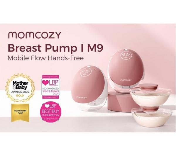 MOMCOZY M9 Mobile Flow Double Breast Pump