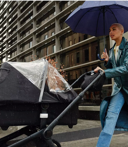 Bugaboo Fox High Performance Rain Cover - Black view 2