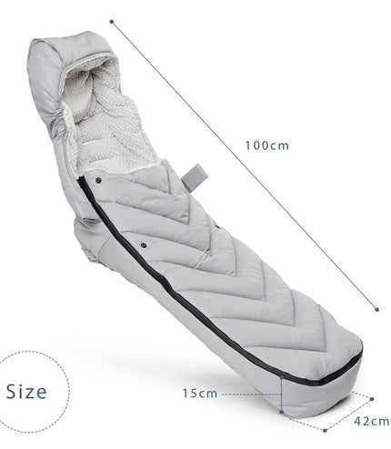 Snug Universal Footmuff Grey