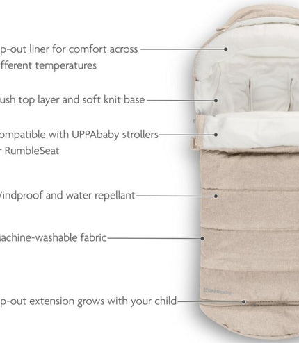 Uppababy Footmuff Vista Cozy Ganoosh - Liam