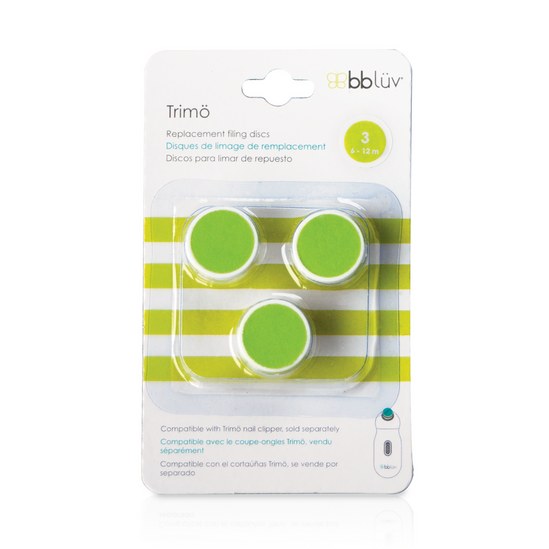BBluv Trimo -3-pack Replacement filing discs 6-12mnt