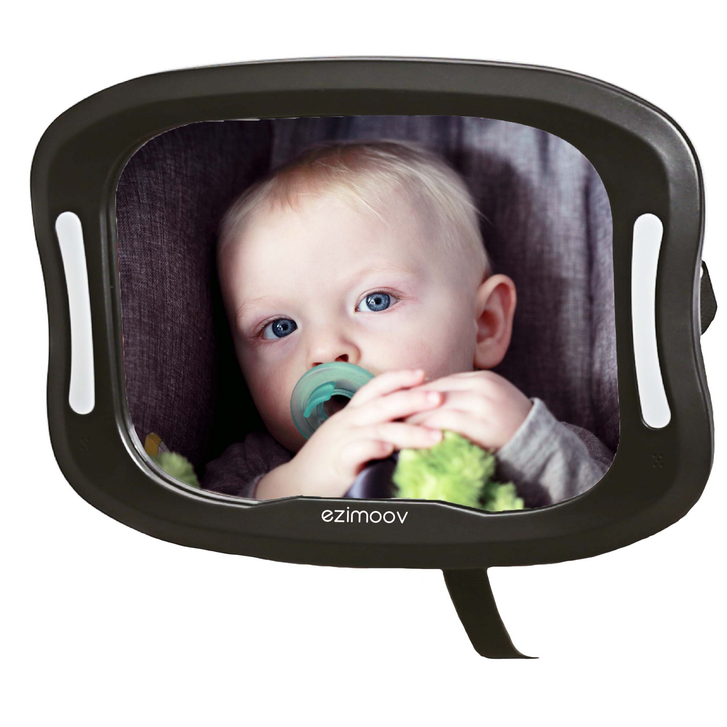 EZIMOOV Baby Car Mirror with LED Light