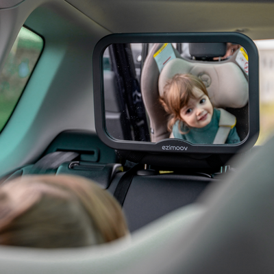 EZIMOOV Back Seat Car Mirror 360° Adjustable