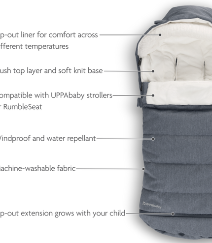 Uppababy Footmuff Vista Cozy Ganoosh - Julian