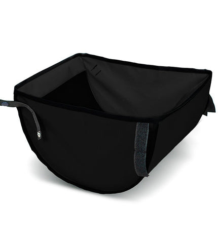 Outnabout-single basket raven black view 1