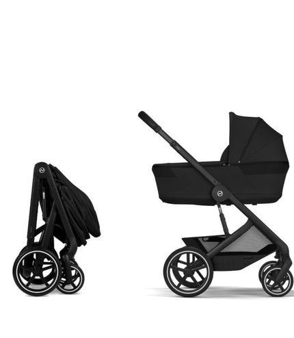 Cybex Balios Lux with Folding Carrycot - Moon Black