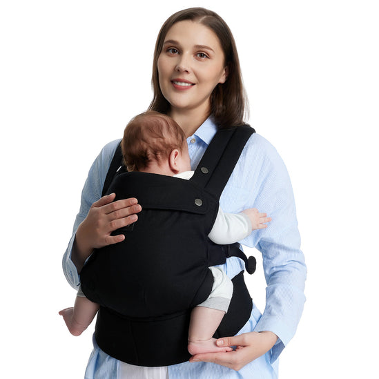 Momcozy Baby Carrier Cotton Black
