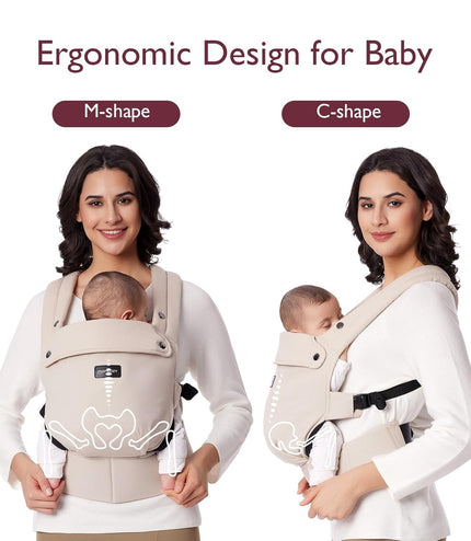 Momcozy Baby Carrier Cotton Khaki
