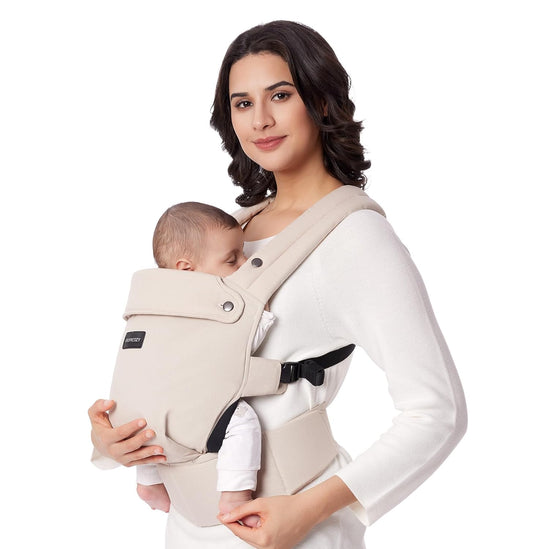 Momcozy Baby Carrier Cotton Khaki