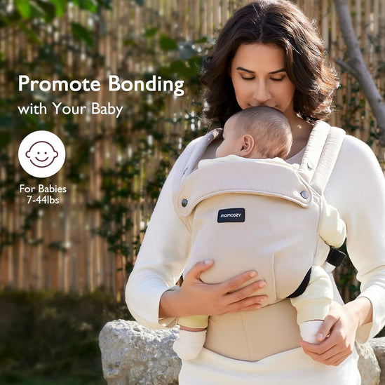 Momcozy Baby Carrier Cotton Khaki