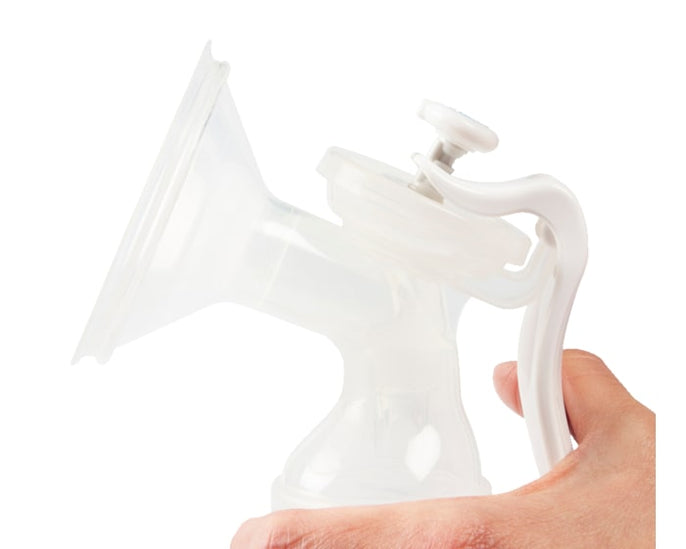 Manual breast pump