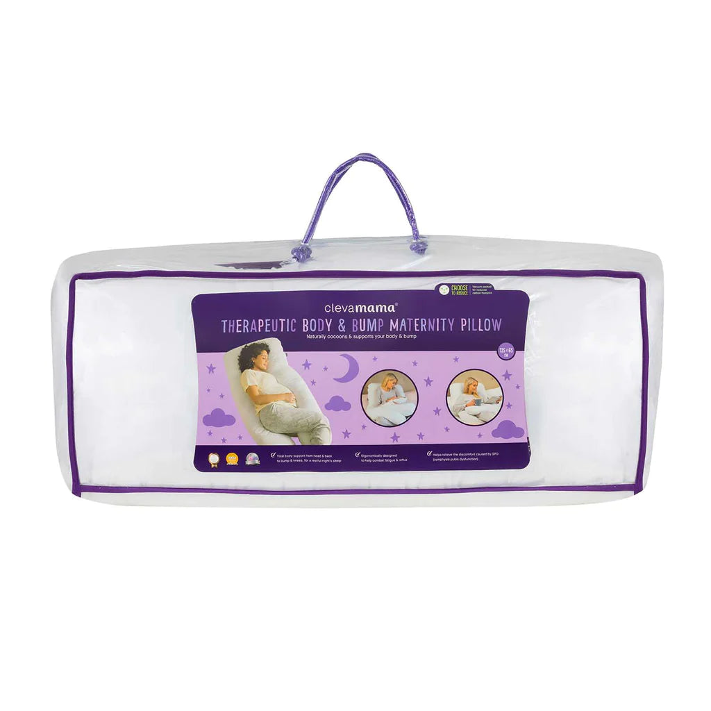 Clevamama Therapeutic Body & Bump Maternity Pillow