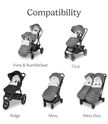 Uppababy Footmuff Vista Cozy Ganoosh - Evelyn