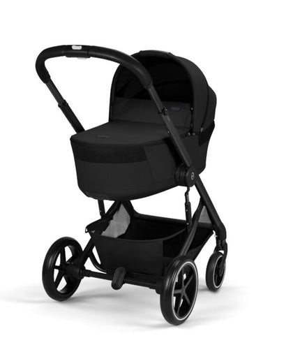 Cybex Balios Lux with Folding Carrycot - Moon Black