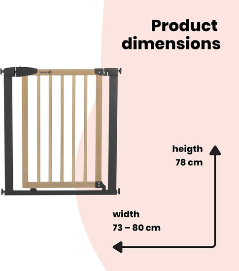 Safety 1st Simply Close Wood and Metal
