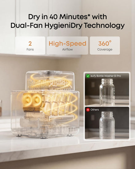 eufy S1 Pro Baby Bottle Washer and Steriliser
