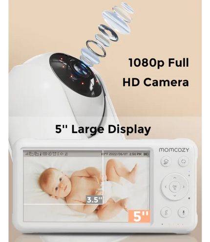 Momcozy BM01 HD Video Baby Monitor