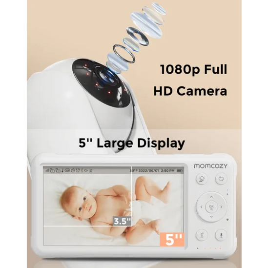 Momcozy BM01 HD Video Baby Monitor