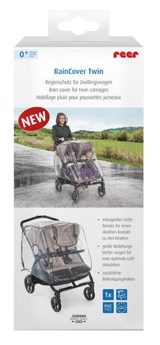 Reer Twin Pushchair Raincover – Side by Side Pushchair