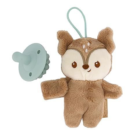 Snuggle & Soothe Pacifier Pal Deer