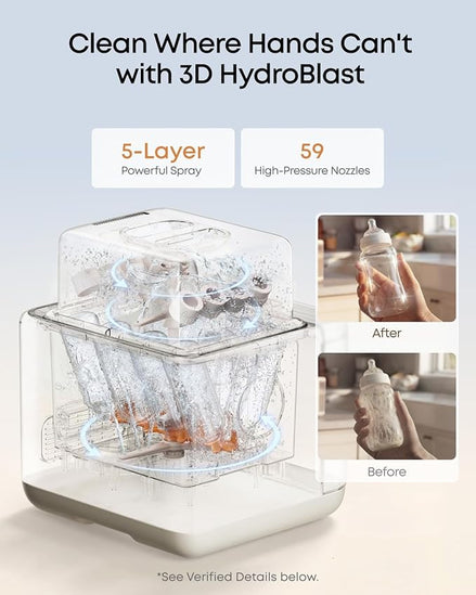 eufy S1 Pro Baby Bottle Washer and Steriliser