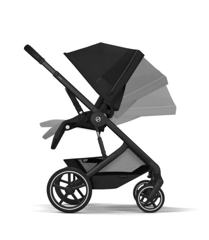 Cybex Balios Lux with Folding Carrycot - Moon Black