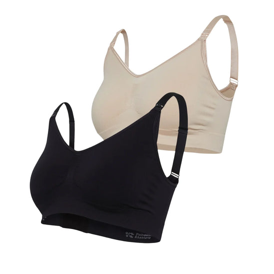 Carriwell | Maternity & Nursing Bra (2 Pack) Large