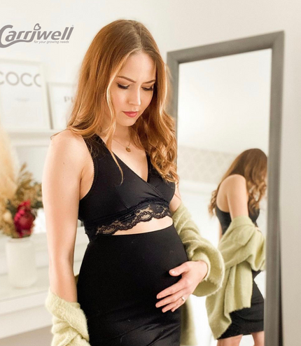 Carriwell Crossover Sleeping & Nursing Bra
