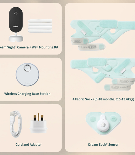 Owlet Dream Duo Dream Sight and Dream Sock Mint