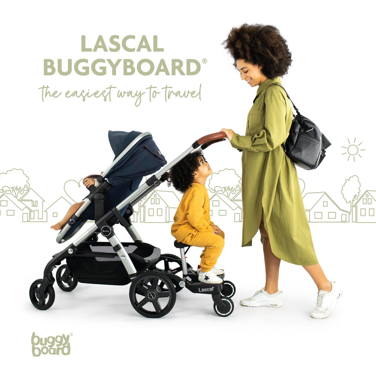 Lascal M1 Buggy with BuggyBoard Maxi
