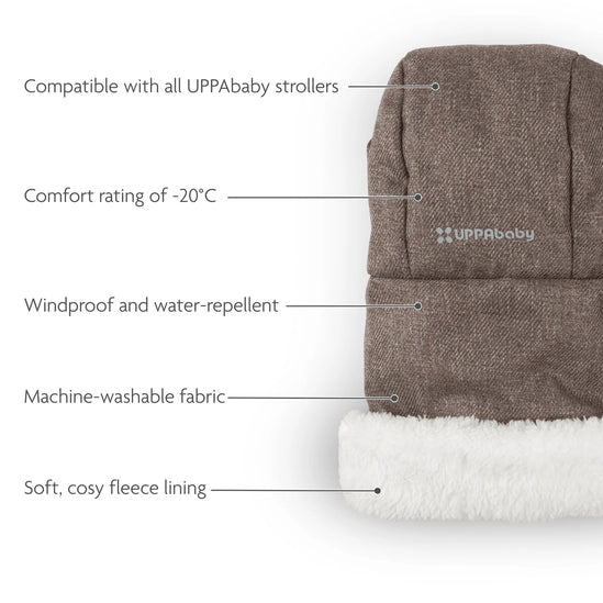 Uppababy Cozy Handmuff - Owen