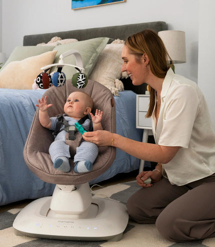 Mamaroo Smart Swing - Wells - Dark taupe Melange