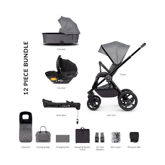 Venicci Upline 3 in 1 with Venicci Engo Car Seat