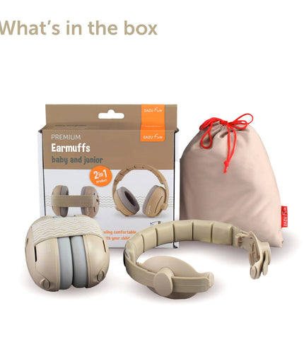 ZAZU 2-in-1 Ear Protection for Babies & Juniors