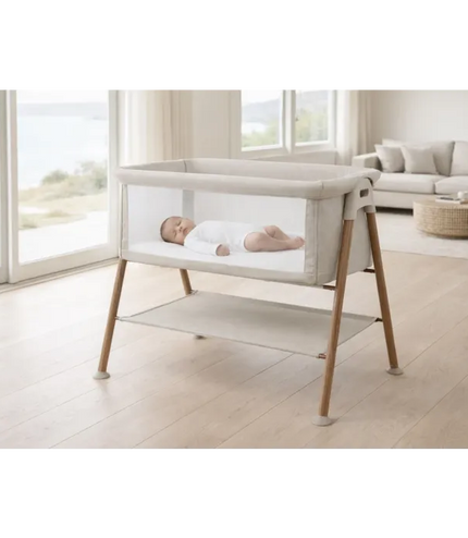 Babylo You and Me Baby Crib cashmere
