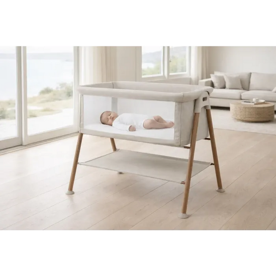 Babylo You and Me Baby Crib cashmere