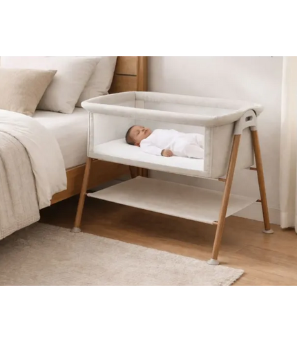 Babylo You and Me Baby Crib cashmere