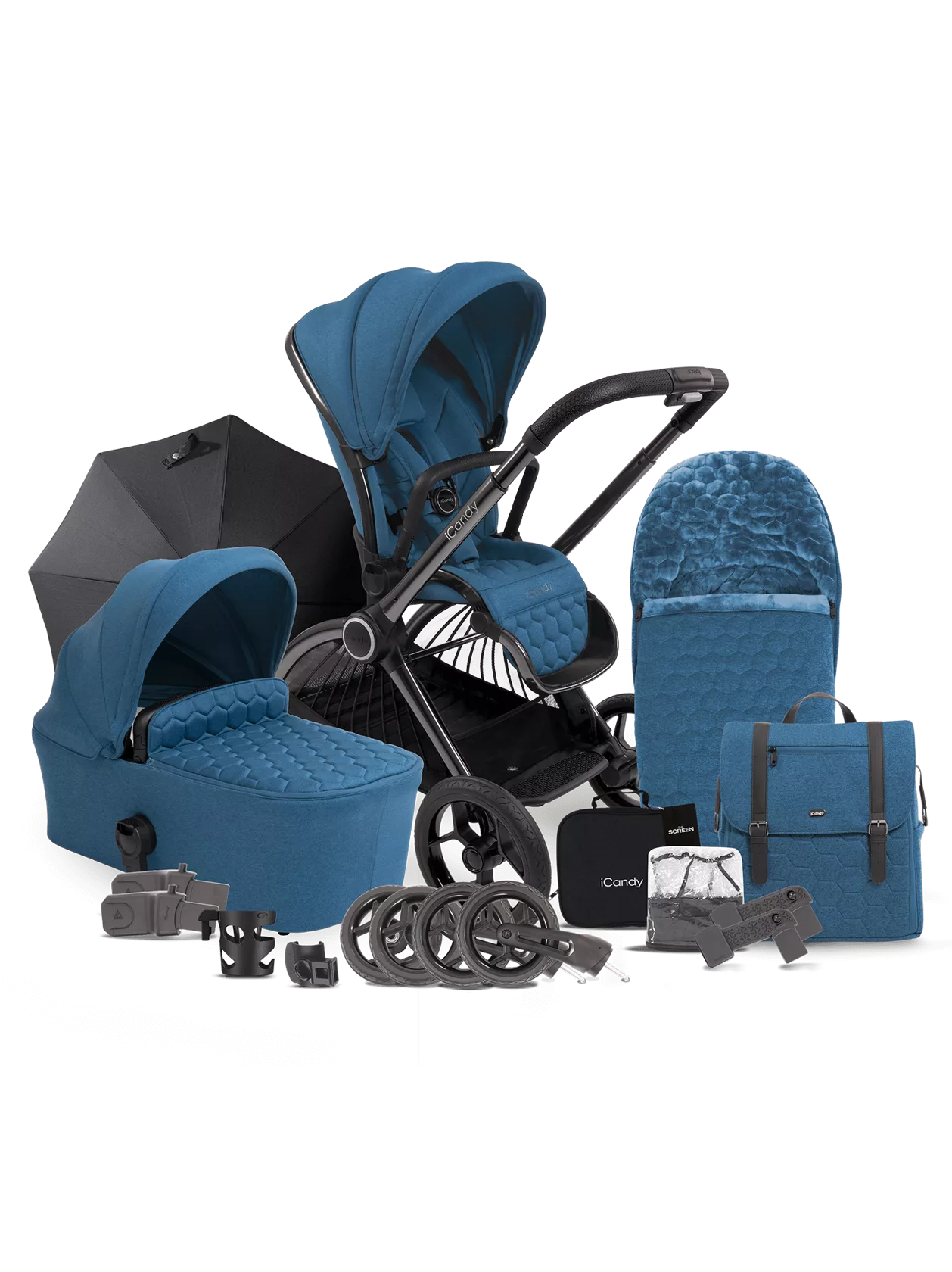 Core Pushchair and Carrycot - Complete Bundle